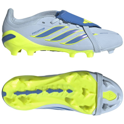 adidas Predator Elite Fold-Over Tongue FG Fußballschuhe Kinder JS0390 - crystal sky/ray blue/team solar yellow 2 36