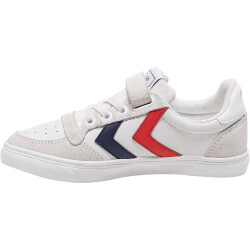 hummel Slimmer Stadil Leder Low-Top Sneaker Kinder white 31