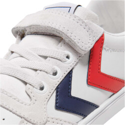 hummel Slimmer Stadil Leder Low-Top Sneaker Kinder white 31
