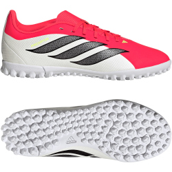 adidas Predator Club TF Multinocken-Fußballschuhe Kinder JS0364 - lucid red/core black/cloud white 28