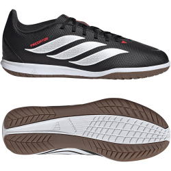 adidas Predator Club Sala IN Fußballschuhe Kinder JS0361 - core black/cloud white/lucid red 28