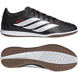 adidas Predator Club Sala IN Fußballschuhe JS0359 - core black/cloud white/lucid red 42