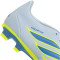 adidas Predator Club Fold-Over Tongue FG/MG Fußballschuhe JS0347 - crystal sky/ray blue/team solar yellow 2 39 1/3