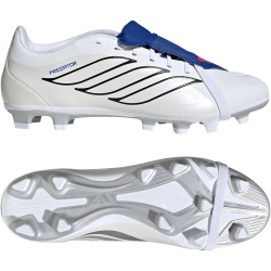adidas Predator Club Fold-Over Tongue FG/MG Fußballschuhe JP6524 - cloud white/zero met./team royal blue 39 1/3