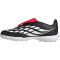 adidas Predator League Fold-Over Tongue TF Multinocken-Fußballschuhe Kinder JS1041 - core black/cloud white/lucid red 31.5