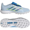 adidas Predator League Fold-Over Tongue TF Multinocken-Fußballschuhe Kinder JR7916 - crystal sky/ray blue/team solar yellow 2 33