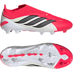 adidas Predator League Laceless FG Fußballschuhe Kinder JR7890 - lucid red/core black/cloud white 30