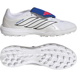 adidas Predator League Fold-Over Tongue TF Multinocken-Fußballschuhe JS4853 - cloud white/zero met./team royal blue 42