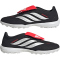 adidas Predator League Fold-Over Tongue TF Multinocken-Fußballschuhe JR5029 - core black/cloud white/lucid red 40