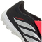 adidas Predator League Fold-Over Tongue TF Multinocken-Fußballschuhe JR5029 - core black/cloud white/lucid red 46