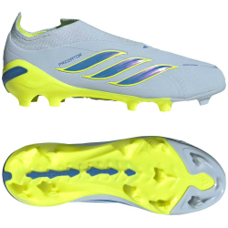 adidas Predator Elite Laceless FG Fußballschuhe Kinder JR7856 - crystal sky/ray blue/team solar yellow 2 36 2/3
