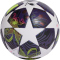 adidas UEFA Champions League Finale League 350g Leicht-Fußball JX9098 - dark purple/white/solar yellow