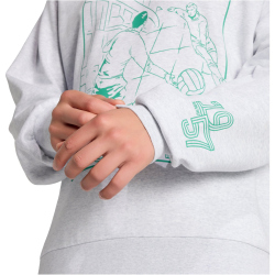 adidas Real Madrid Heritage Crew Sweatshirt 2025/26 Herren KD5825 - light grey heather XS