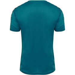 hummel Authentic Polyester kurzarm Trikot Herren celestial S