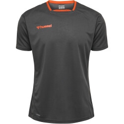 hummel Authentic Polyester kurzarm Trikot Kinder asphalt 116