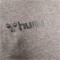 hummel Authentic Polyester kurzarm Trikot Kinder grey melange 140