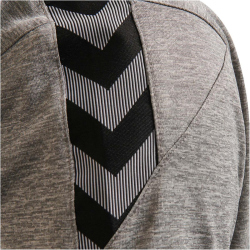 hummel Authentic Polyester kurzarm Trikot Kinder grey melange 152