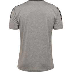 hummel Authentic Polyester kurzarm Trikot Kinder grey melange 164