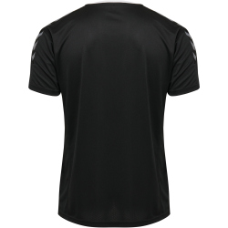 hummel Authentic Polyester kurzarm Trikot Kinder black/white 140