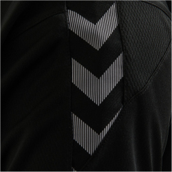 hummel Authentic Polyester kurzarm Trikot Kinder black/white 140