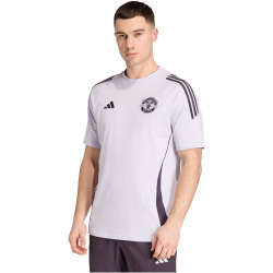 adidas Manchester United Tiro T-Shirt 2025/26 Herren KA8925 - purple tint/aurora black XS
