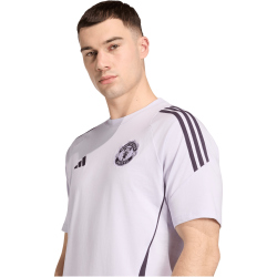 adidas Manchester United Tiro T-Shirt 2025/26 Herren KA8925 - purple tint/aurora black XS