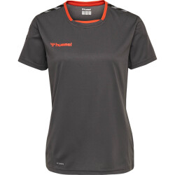 hummel Authentic Polyester kurzarm Trikot Damen asphalt S