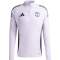 adidas Manchester United Trainings-Sweatshirt 2025/26 Herren KA8940 - purple tint/aurora black XS