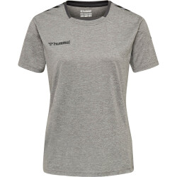hummel Authentic Polyester kurzarm Trikot Damen grey...