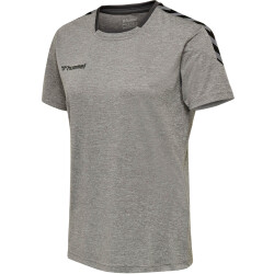 hummel Authentic Polyester kurzarm Trikot Damen grey...