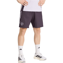 adidas Manchester United Downtime Sweatshorts 2025/26 Herren KA6434 - aurora black/purple tint XS