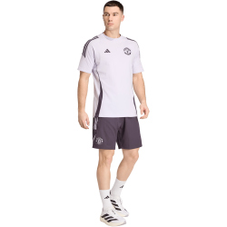 adidas Manchester United Downtime Sweatshorts 2025/26 Herren KA6434 - aurora black/purple tint XS