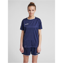 hummel Authentic Polyester kurzarm Trikot Damen marine XL