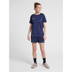 hummel Authentic Polyester kurzarm Trikot Damen marine XL
