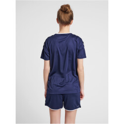 hummel Authentic Polyester kurzarm Trikot Damen marine XL
