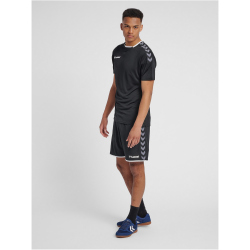 hummel Authentic Polyester Shorts Herren black/white M