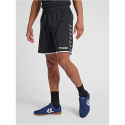 hummel Authentic Polyester Shorts Herren black/white L