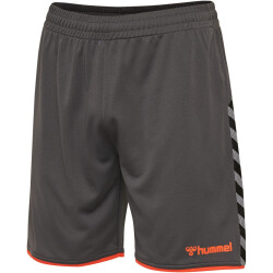 hummel Authentic Polyester Shorts Kinder asphalt 140