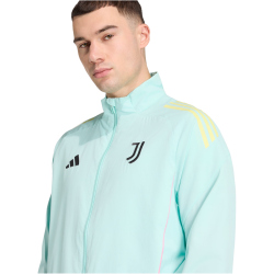 adidas Juventus Turin Präsentationsjacke 2025/26 Herren KB1937 - semi flash aqua XS
