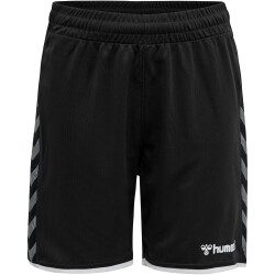 hummel Authentic Polyester Shorts Kinder black/white 128