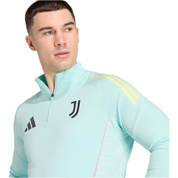 adidas Juventus Turin Trainings-Sweatshirt 2025/26 Herren KB1933 - semi flash aqua XS