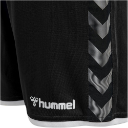 hummel Authentic Polyester Shorts Kinder black/white 164