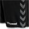 hummel Authentic Polyester Shorts Kinder black/white 164