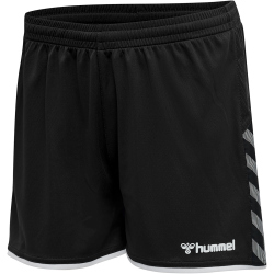 hummel Authentic Polyester Shorts Damen black/white M