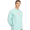adidas Messi langarm Fußballtrikot Herren KD6411 - semi flash aqua M