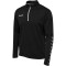 hummel Authentic 1/2-Zip Sweatshirt Herren black/white M