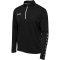 hummel Authentic 1/2-Zip Sweatshirt Herren black/white L