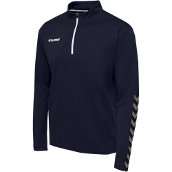 hummel Authentic 1/2-Zip Sweatshirt Herren marine S