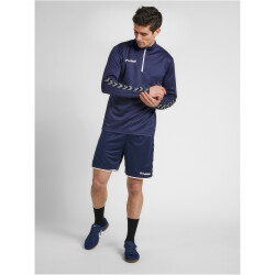 hummel Authentic 1/2-Zip Sweatshirt Herren marine S