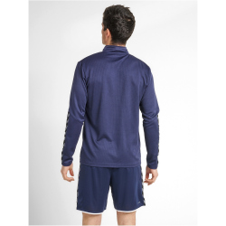 hummel Authentic 1/2-Zip Sweatshirt Herren marine M